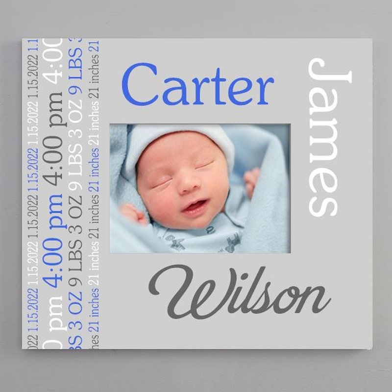 Gray Wood Matte Picture Frame, Yes