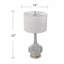 Lampe de table avec abat-jour