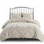 Édredon en coton taupe 3 pièces double / grand luxe-118649969-118649970