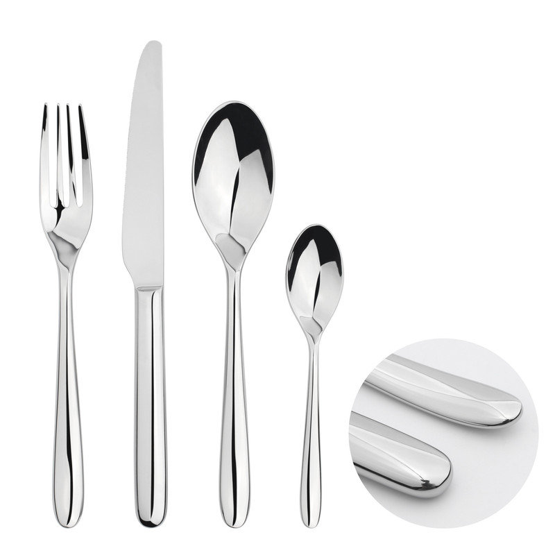 Cutlery Sets Stainless Steel 18/8 Catering Nova 24pc Set