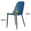 Aspen 3-Piece Casual Dining Set - Square Dining Table & 3 Duo Plastic Chairs -124157431-105507943