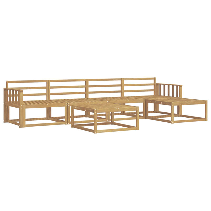  Outdoor Sofa Set 6 pcs Sectional Garden Furniture Patio Lounge Backyard