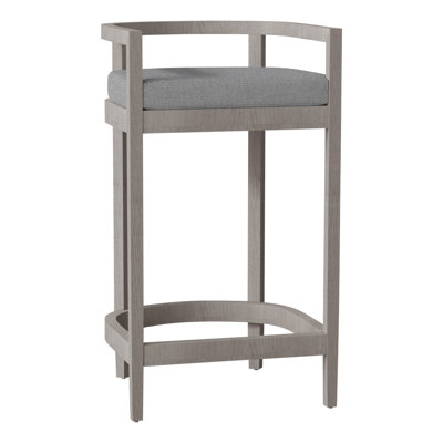 Santa Barbara Patio Bar Stool with Cushion