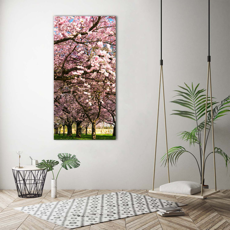 Cherry Trees - Wrapped Canvas Print
