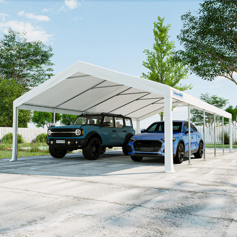 Quictent 5x10m (16x32ft) Party Tent Canopy, Heavy Duty Outdoor Event Shelter for Wedding, BBQ, Gathering with Storage Bags