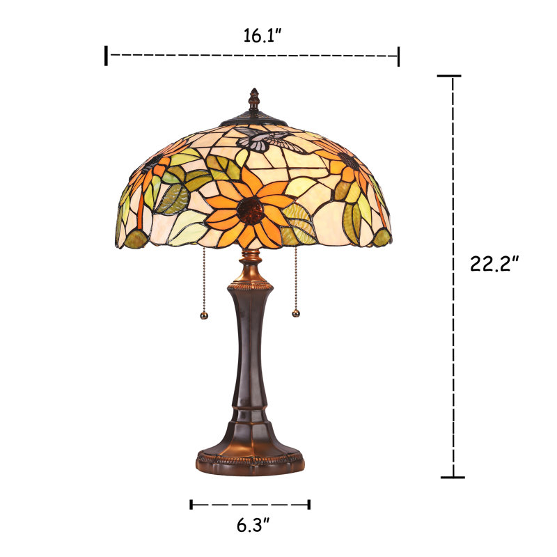 Loden Resin Table Lamp