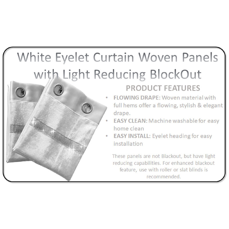 Coledale Room Darkening Curtain Pair, 165cm W x 183cm D