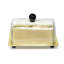Dôme de gâteau rectangulaire doré avec poignée boule - L 10,2 po-2056121486