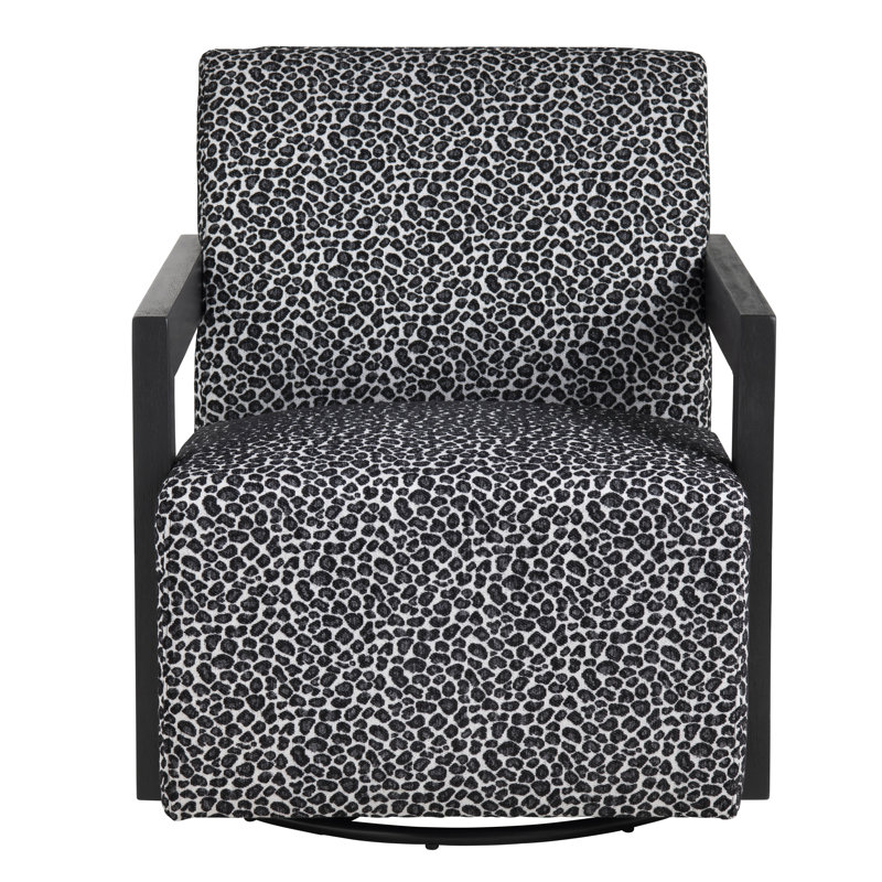 Upholstered Swivel Accent Chair
