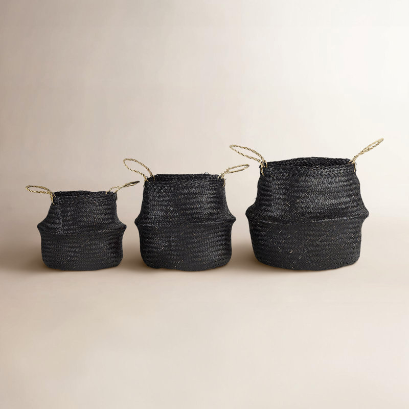 Joss & Main Gizella Wicker Decorative Basket