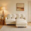 Causeuse en chenille 2 places avec repose-pieds-1668850405