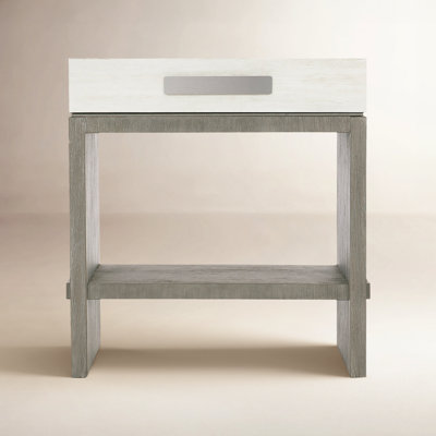 Foundations 1 - Drawer Solid Wood Nightstand