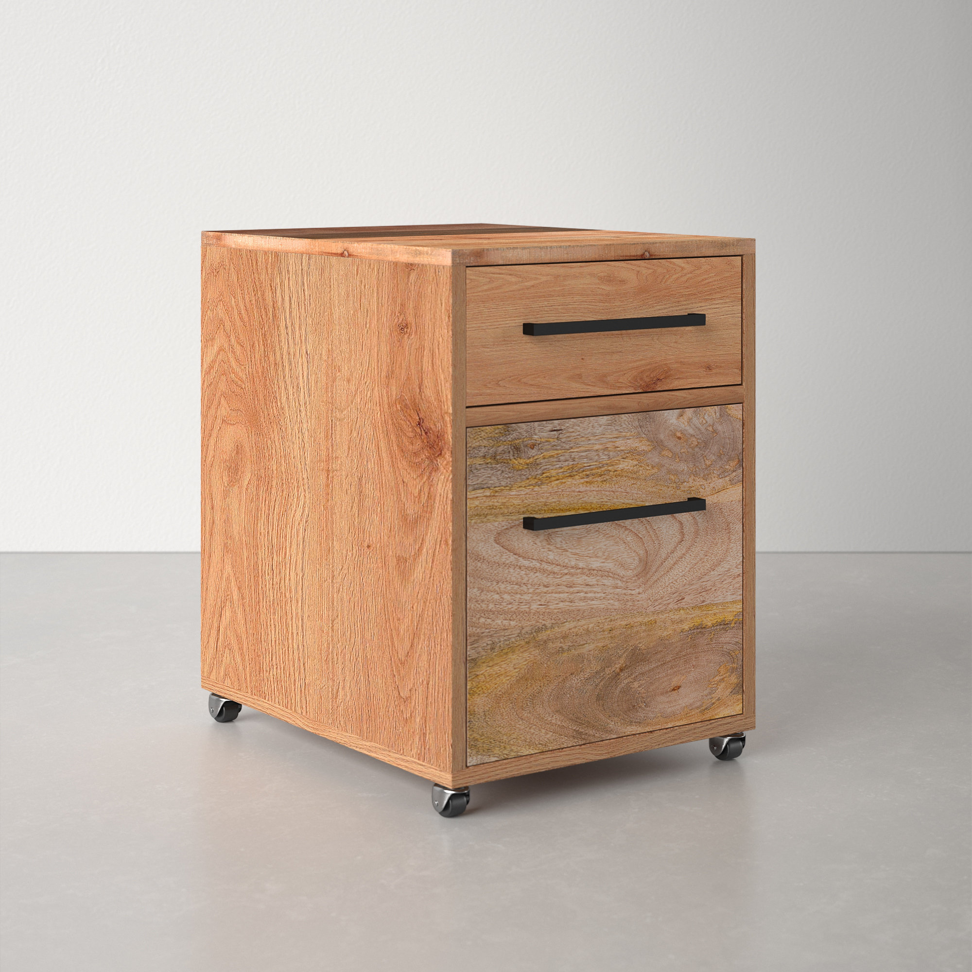 Ascent 2-Drawers Mobile Vertical Filing Cabinet