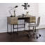 Bureau de bureau Desirre avec port USB