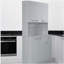 Armoire de cuisine autoportante, grande armoire de rangement, armoire avec portes et tablettes