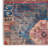 Machine Washable Southwestern Blue/Red Area Rug-1493110971