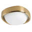 Pebble 8-in Silver dimmable LED Flush Mount-1996249225