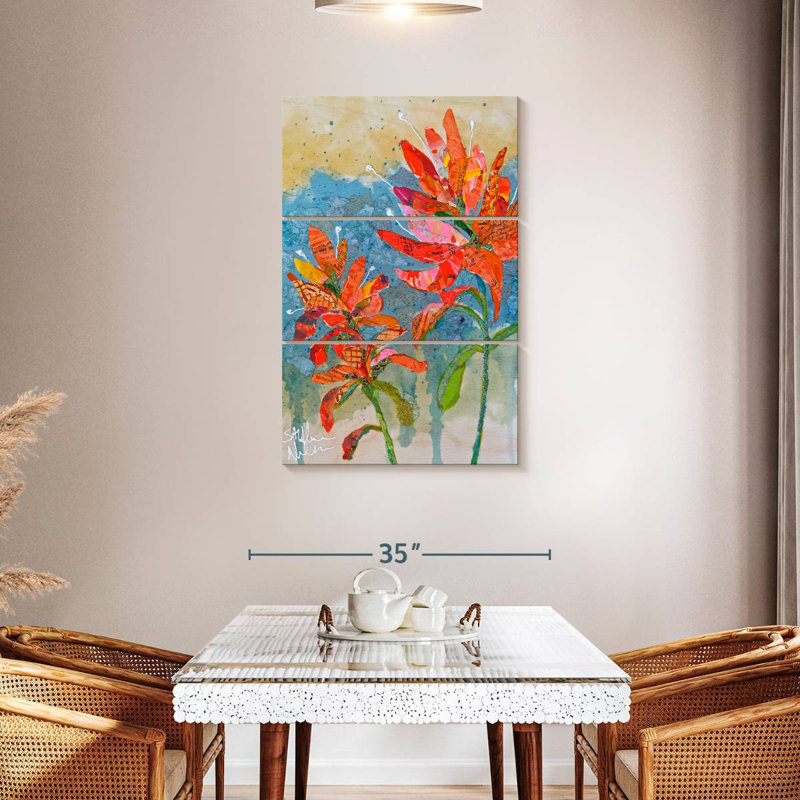 Harnek Indian Paintbrush II, H 45 po x l 28 po