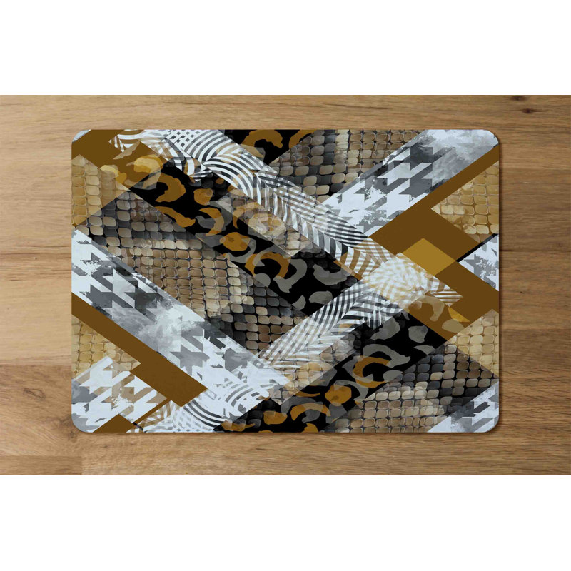 Azad Geometric Rectangle Placemat