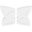 Médaillon de plafond contemporain en PVC de qualité architecturale Cosmo-36075693