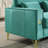 Barcaldine Velvet Loveseat-85462293