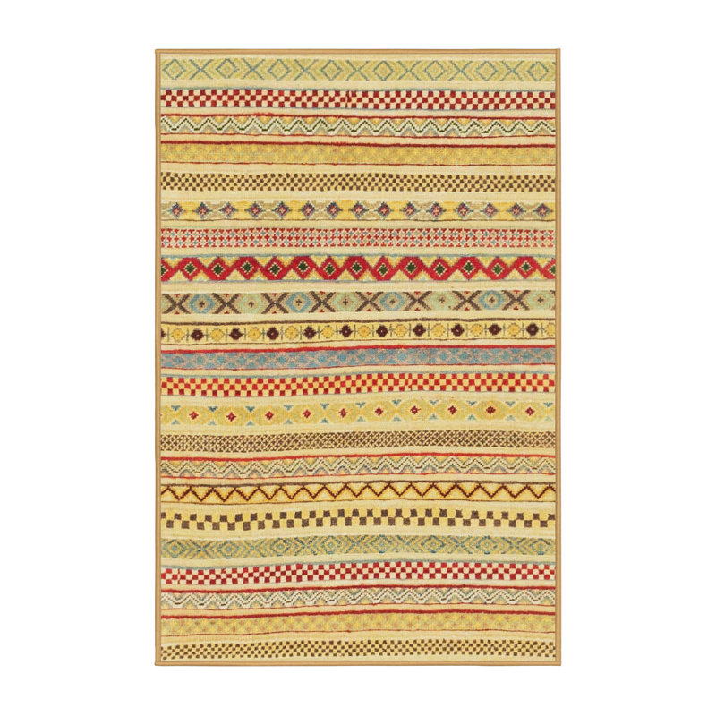 Abstract Indoor Rug, Rectangle 8' x 10'