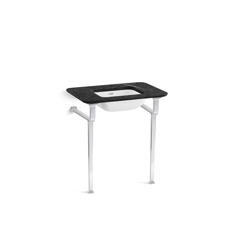 Per Se® Console Leg, Chrome