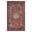 Heriz Checked Red Washable Rug-916999053