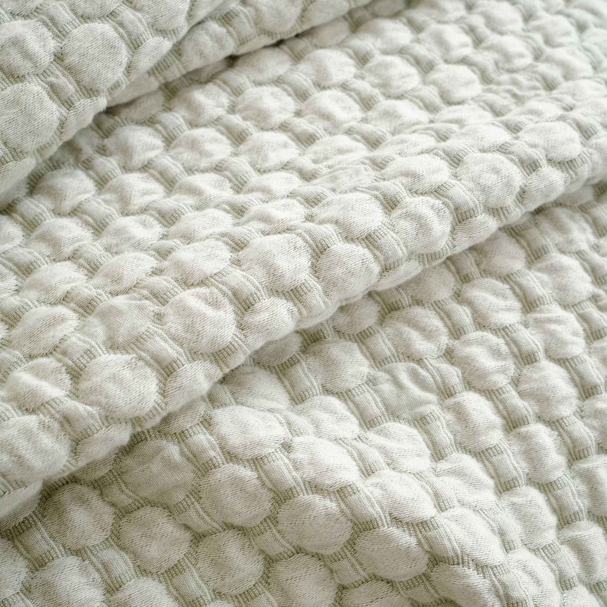 Lodi Matelasse Coverlet, Green, Queen Coverlet