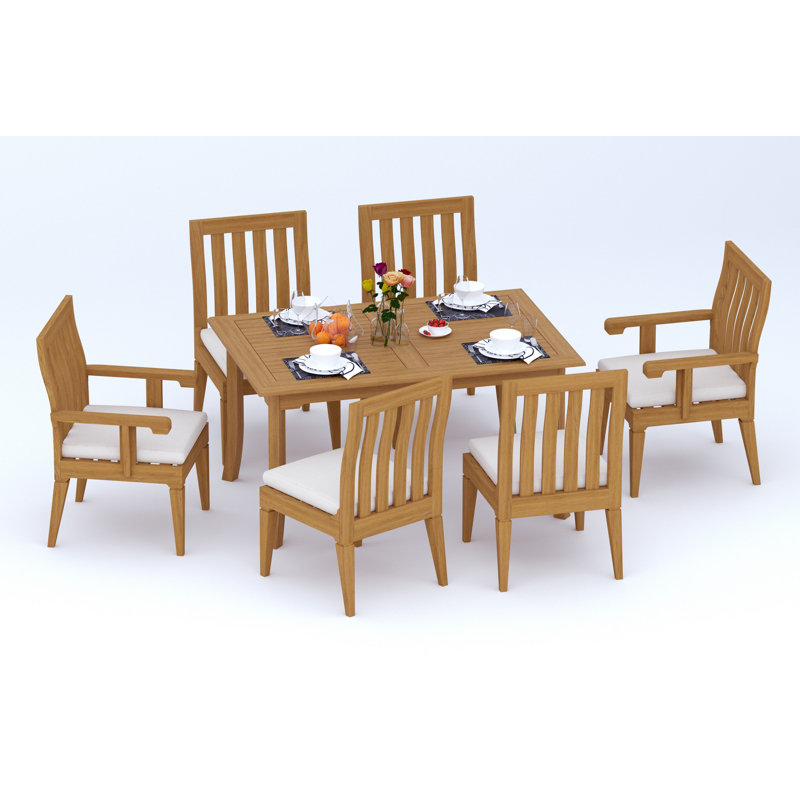 Ensemble repas extérieur pour 6 personnes Caranas