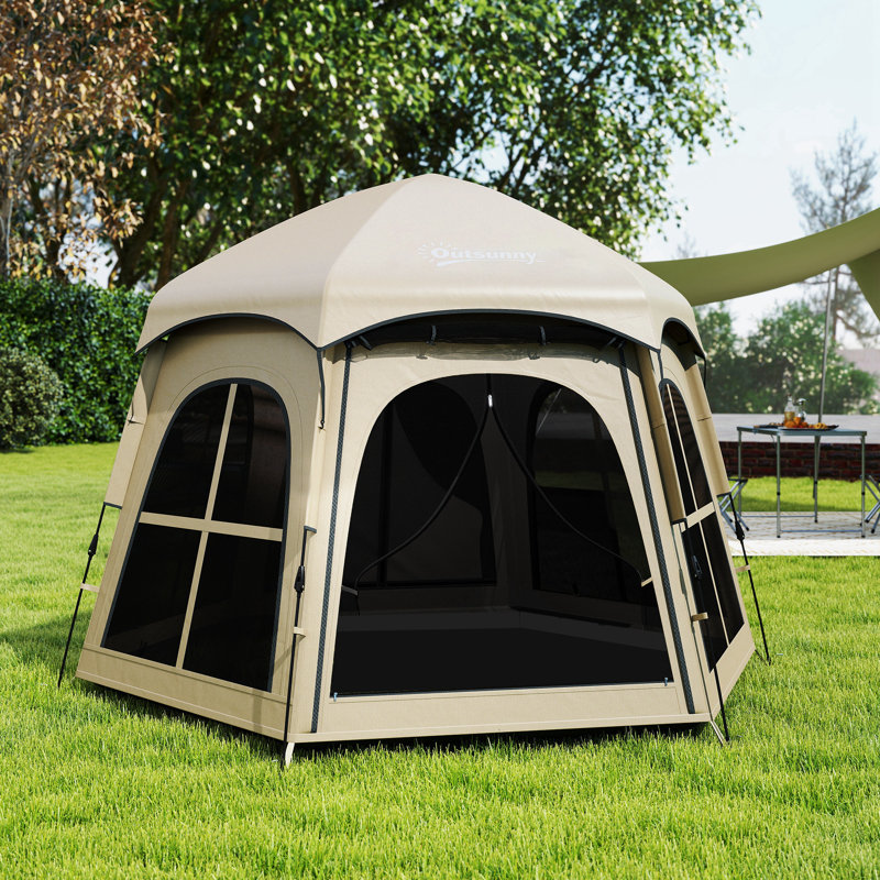 4 Person Tent, Khaki