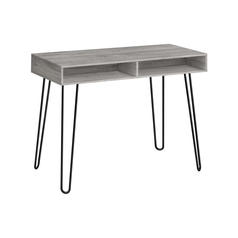Bureau d'ordinateur, Gris