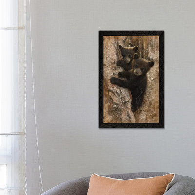 Bear Cubs by Collin Bogle - Painting on Canvas