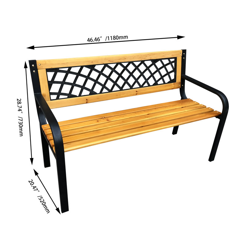 Banc de jardin Holter