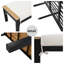 Ensemble de mobilier d'extérieur 5 pièces