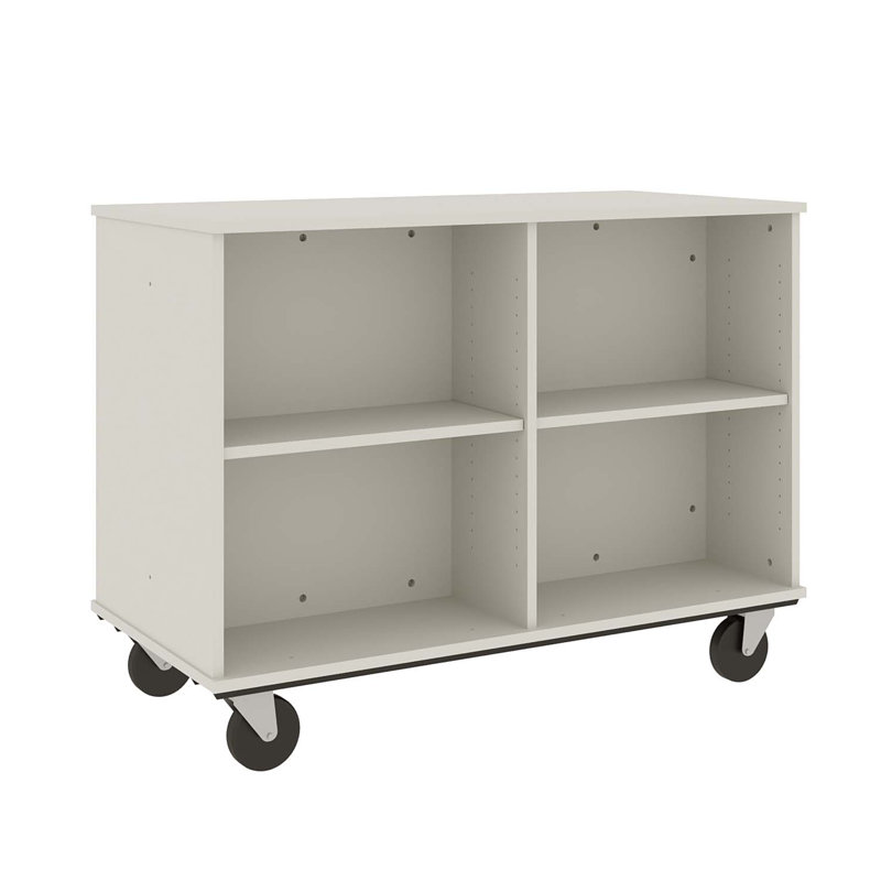 Mobiles Double-Sided Book Cart, Mirage