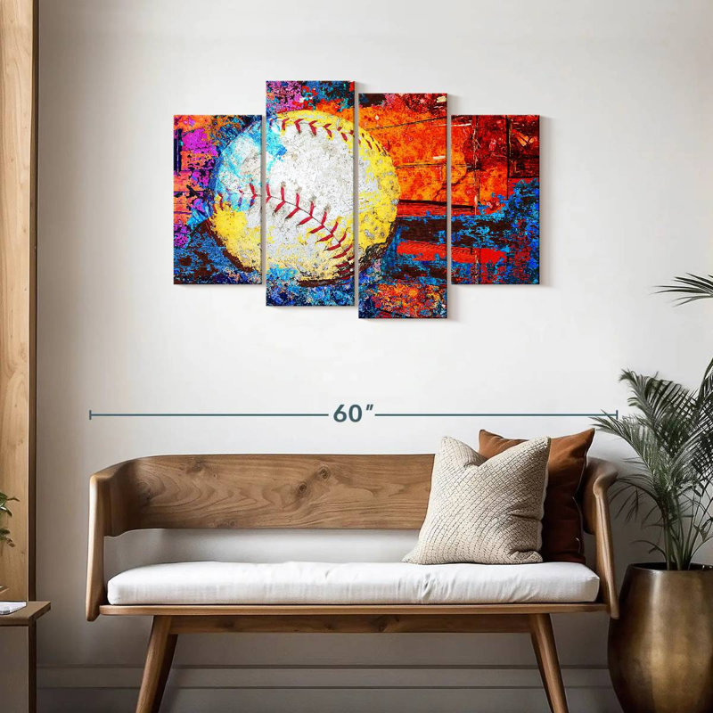 Sireci Baseball Energy, 27" H x 43" W