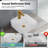Bothwa Home Square Counter Top Wash Basin (White Finish) CUPC Certified