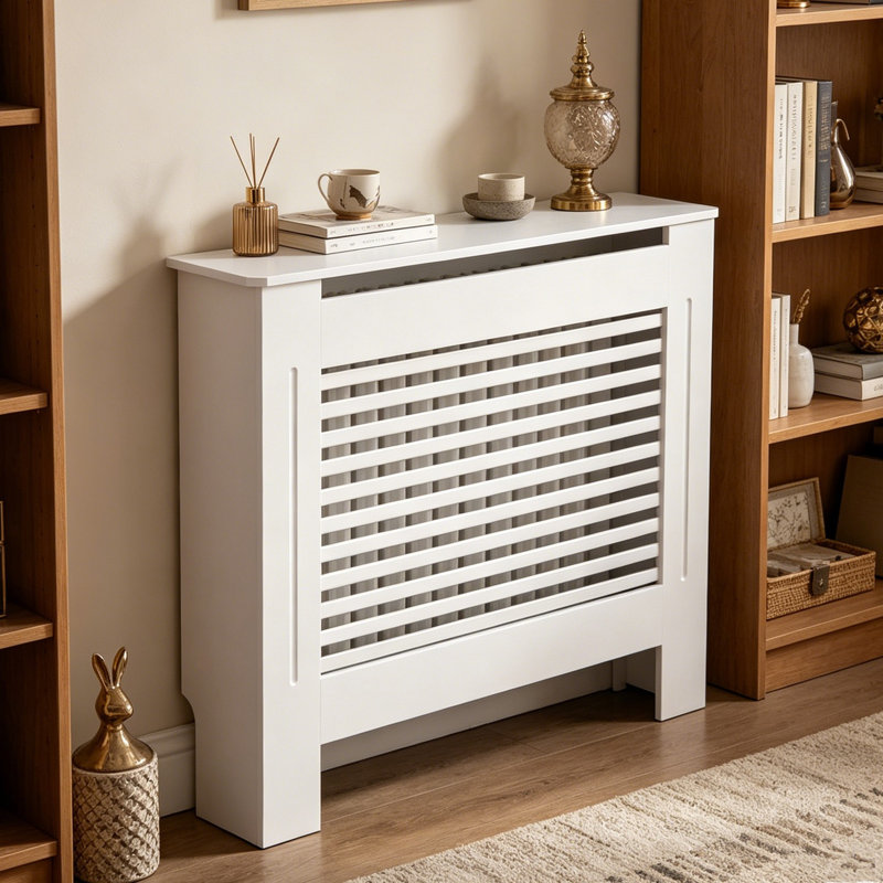Jebediah Radiator Cover, 92.2 cm H x 111 cm W x 19 cm D