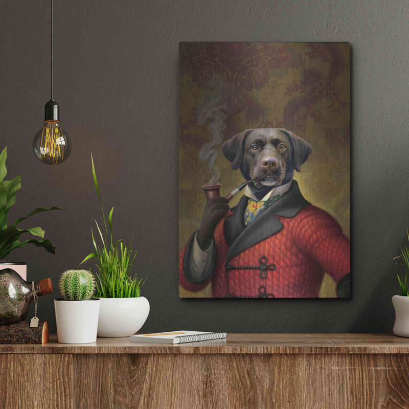 " The Red Beret " by Dan Craig, 16" H x 12" W