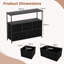 100 cm W Chest of 5 Drawers
