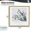 Cadre flottant Paradise Alley White Spring Blooms, design par Jadei-1521993558-1521993560