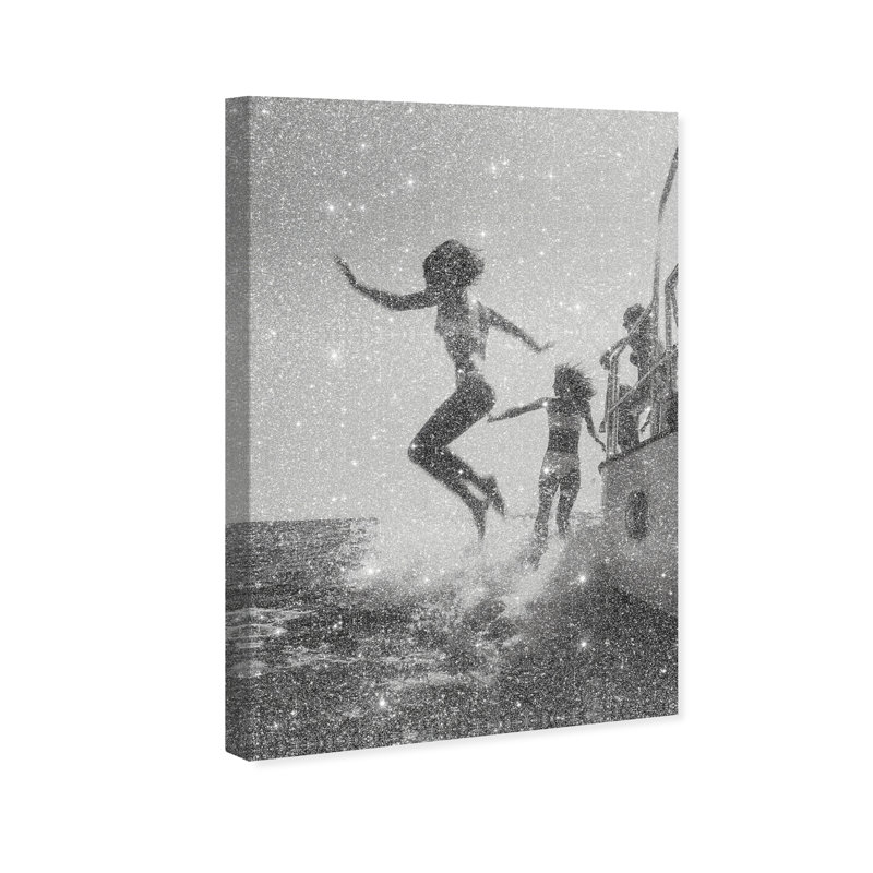 Liquid Gravity Print by Oliver Gal, 54"H x 36"W, Gallery Wrapped