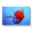Beauty of the Jellyfish in Abstract - Wrapped Canvas-55317121