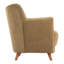 Chaise d'appoint Hako, vert olive