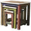 Abbara Solid Wood Nesting Tables