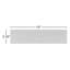 Carreau de sol en porcelaine mat aspect marbre 3,15 po x 12,99 po Elegance Subway-108805824