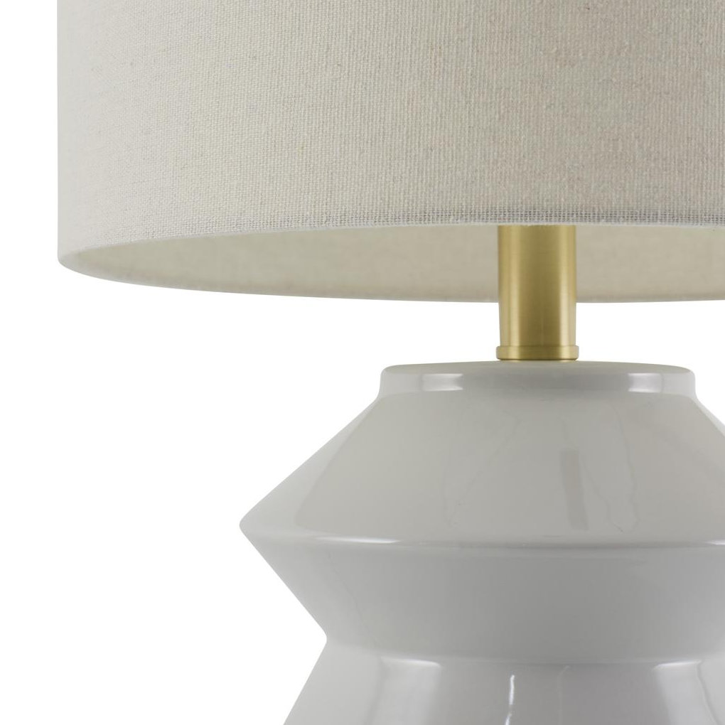 Boyes Ceramic Table Lamp, Pale Blue