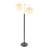 Shonna 64'' Black/Gold Tree Floor Lamp