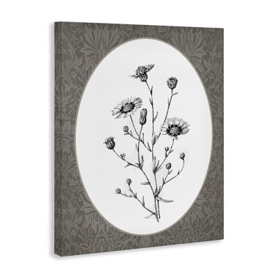 Art mural sur toile, "Wild Daisies"